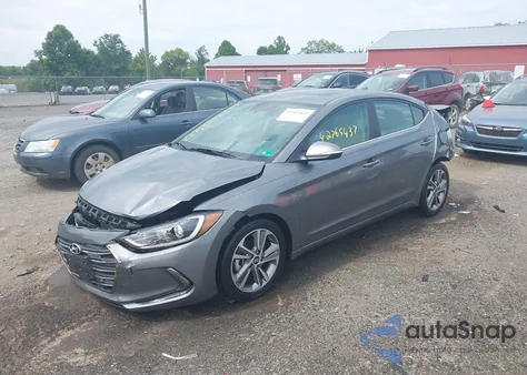 2018 Hyundai Elantra Limited from USA, damaged, VIN 5NPD84LF1JH354793